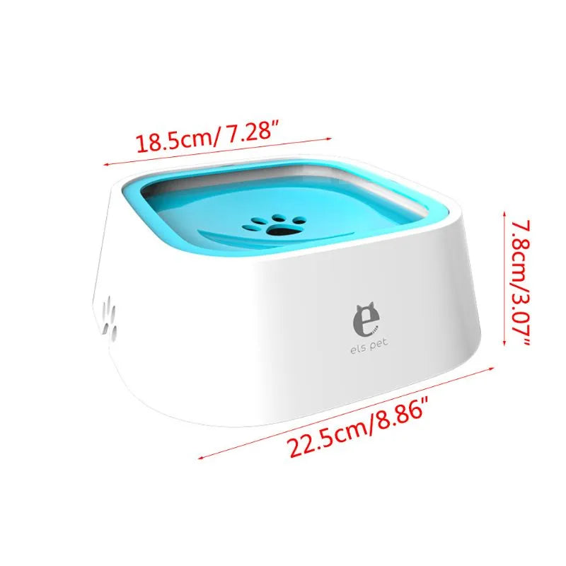 Portable Pet Floating Bowl Splash-proof